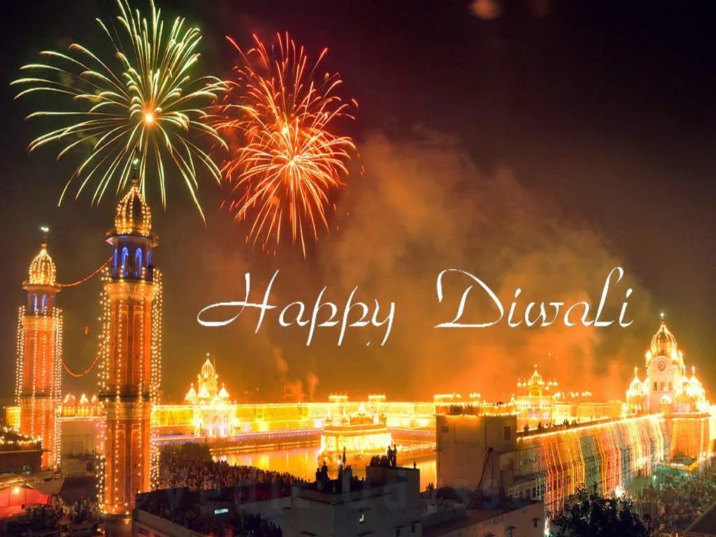 diwali celebration lighting